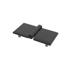 Cerniera a libro 60x120mm in zama nera con perni