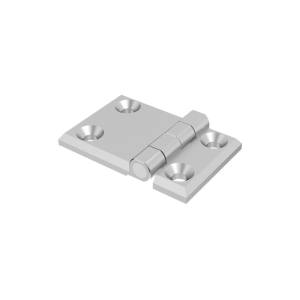 Cerniera a libro 60x90mm in zama cromata con 4 fori