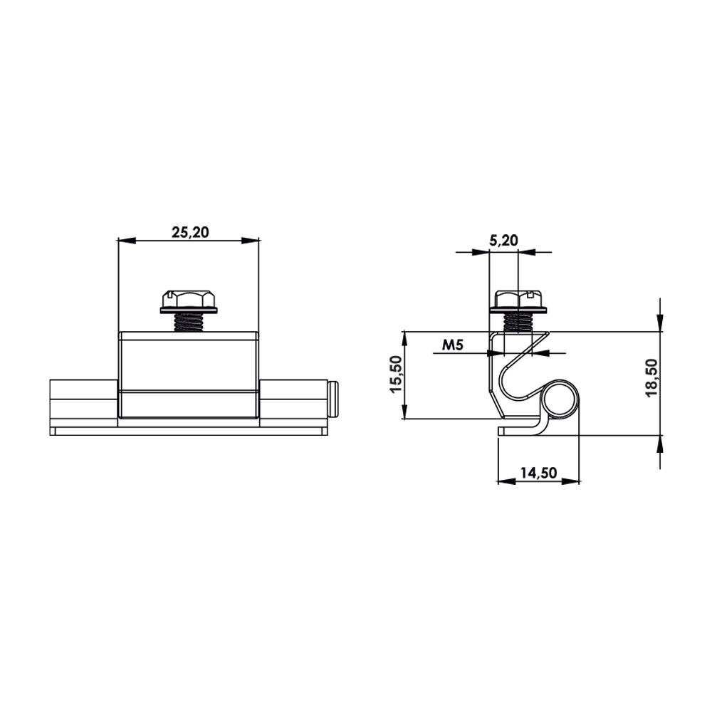 Cerniera a scomparsa MG03.1.1