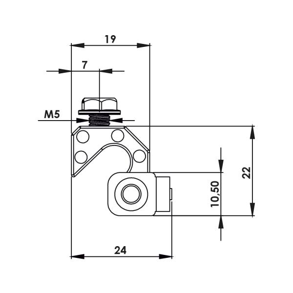 Cerniera a scomparsa MG04.1.1.1