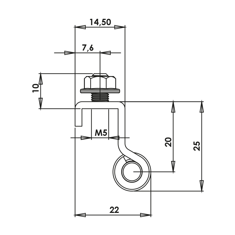 Cerniera a scomparsa MG05.2.1.V1.4