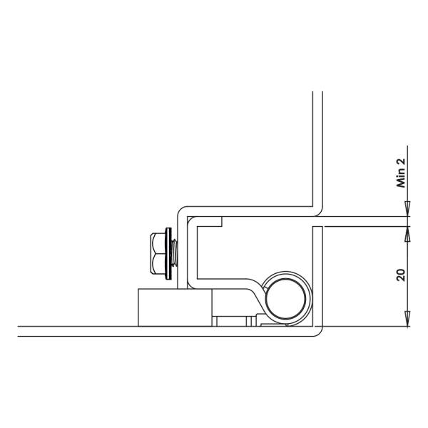 Cerniera a scomparsa MG05.2.1.V2.4