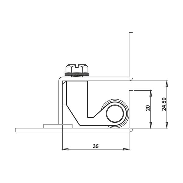 Cerniera a scomparsa in zama MG06.1.1.24