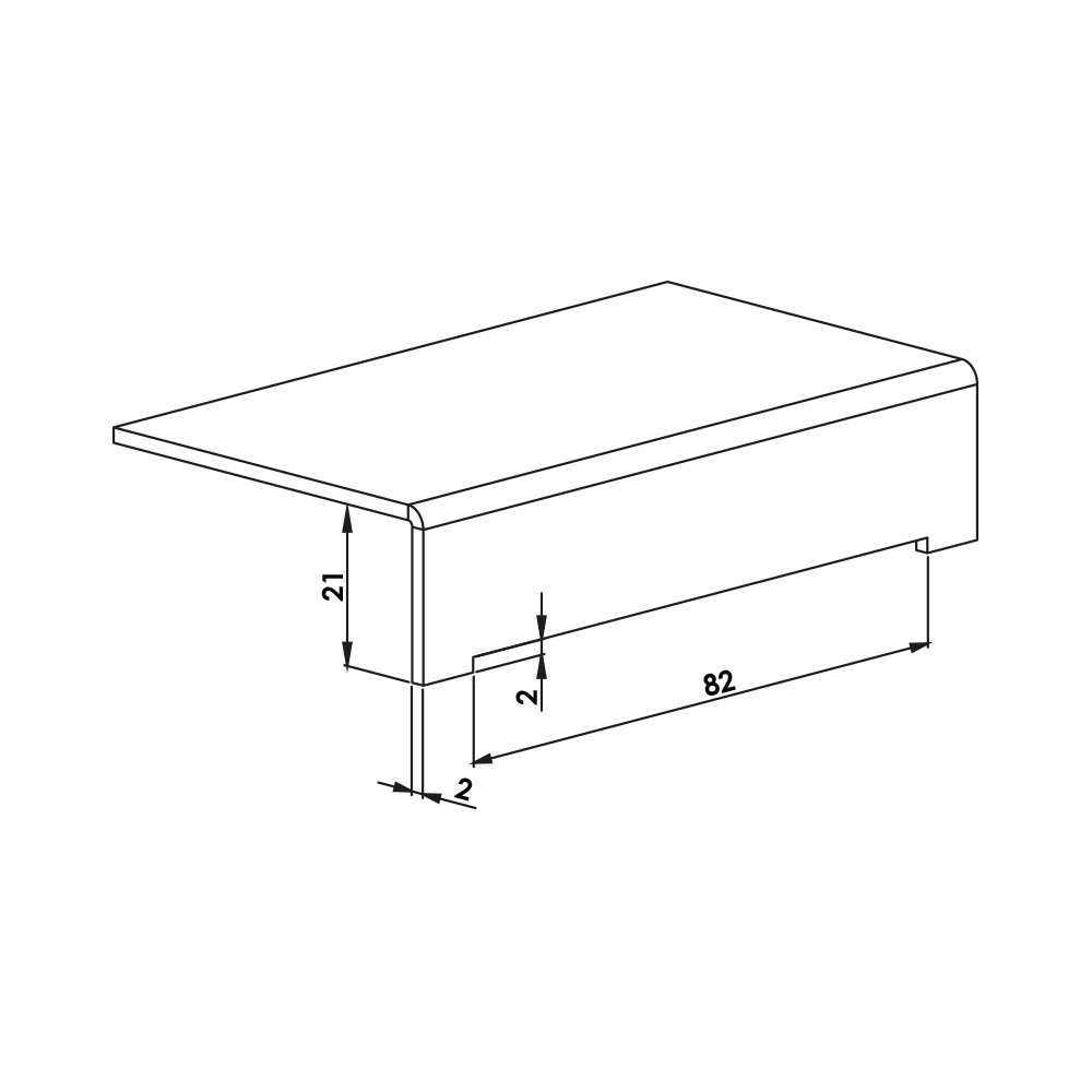 Cerniera a scomparsa in acciaio MG15.2.1.V2.1