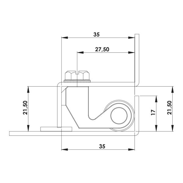 Cerniera a scomparsa in zama MG16.1.1.21