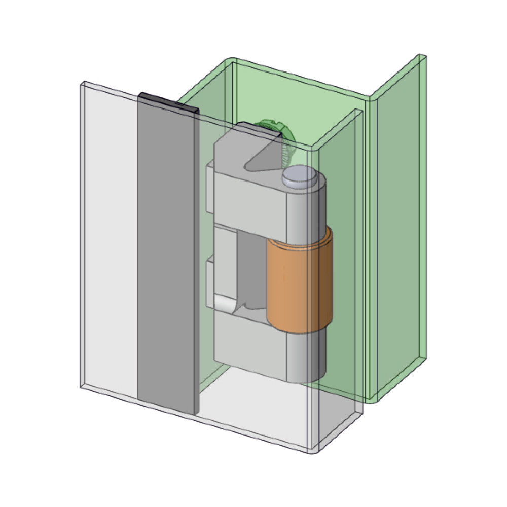Cerniera a scomparsa in zama MG16.1.1.24