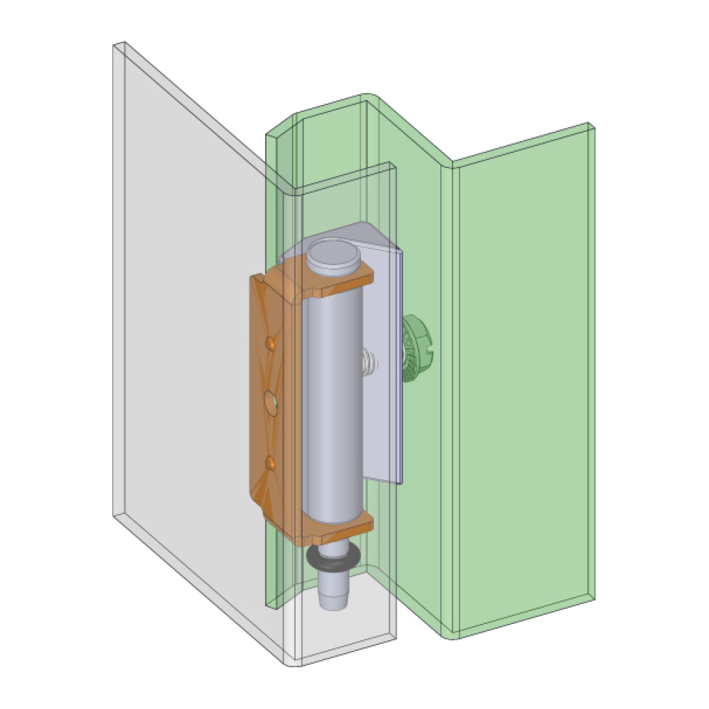 Cerniera a scomparsa in zama MG24.1.1.2