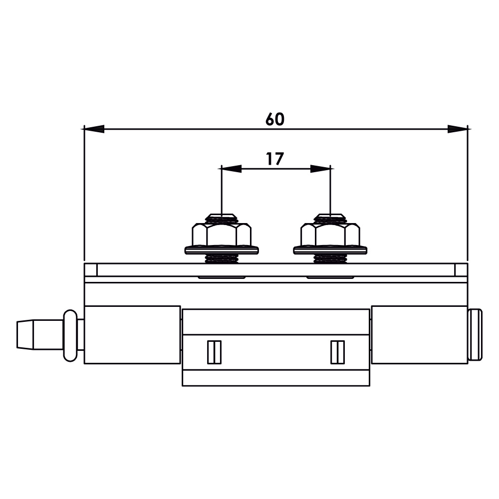 Cerniera a scomparsa in acciaio MG25.2.1.V1.1