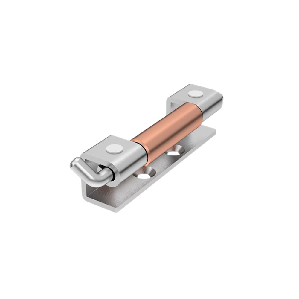 Cerniera a scomparsa in acciaio con fori MG39.2.1.V2.2