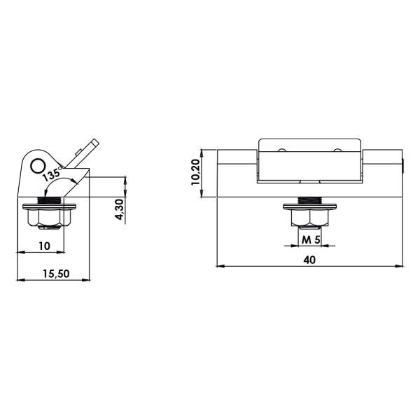 Cerniera a scomparsa in zama MG44.1.1