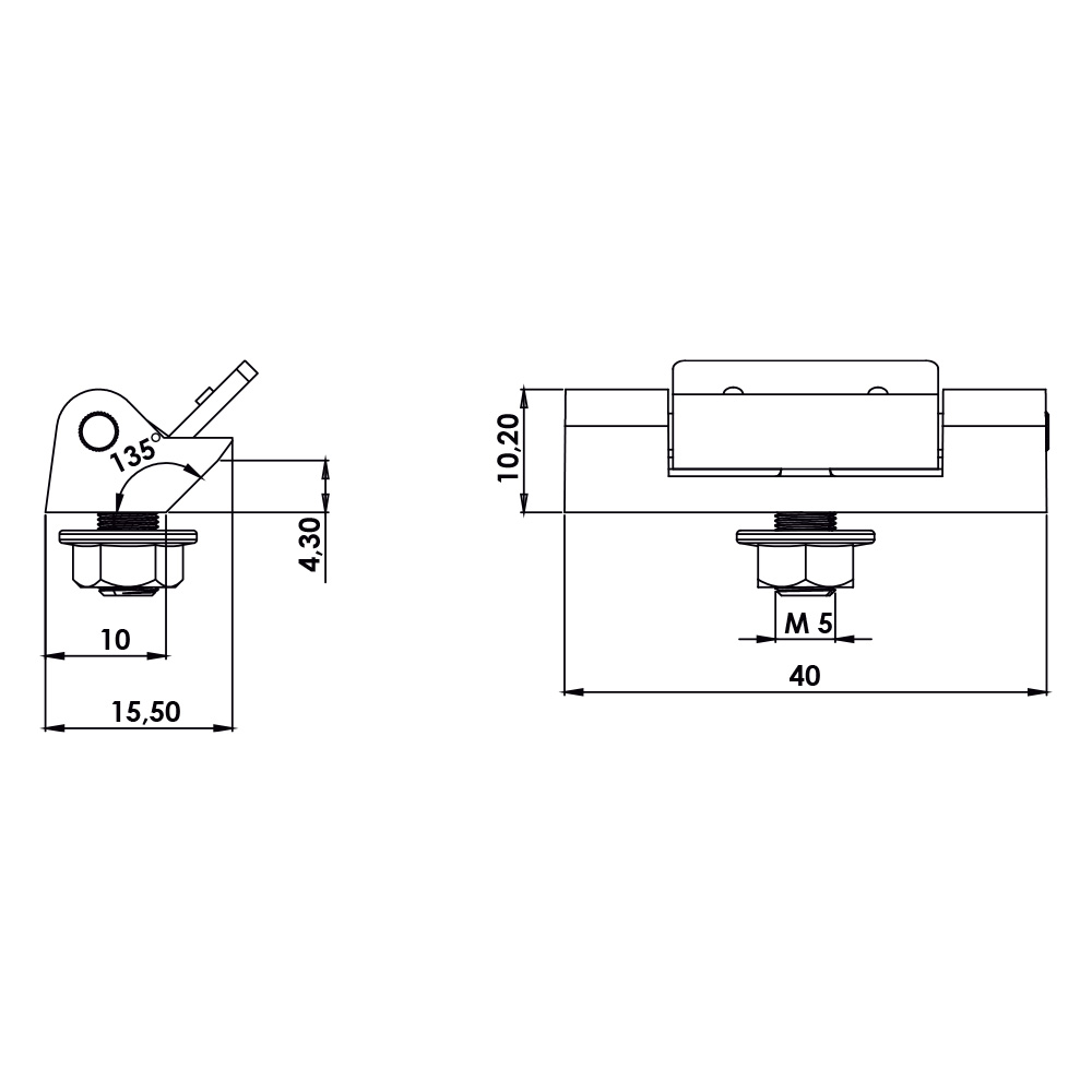Cerniera a scomparsa in zama MG44.1.1
