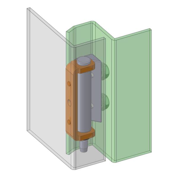 Cerniera a scomparsa in zama MG54.1.1.1