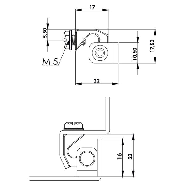 Cerniera a scomparsa in zama MG54.1.1.1