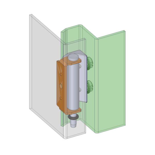 Cerniera a scomparsa in zama MG54.1.1.2