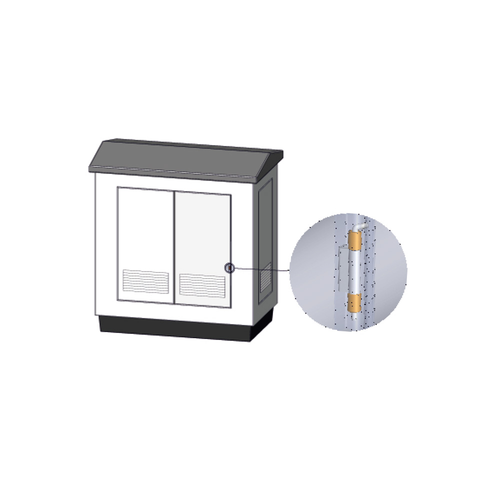 Cerniera per quadri elettrici in acciaio MT09.2.1.V2