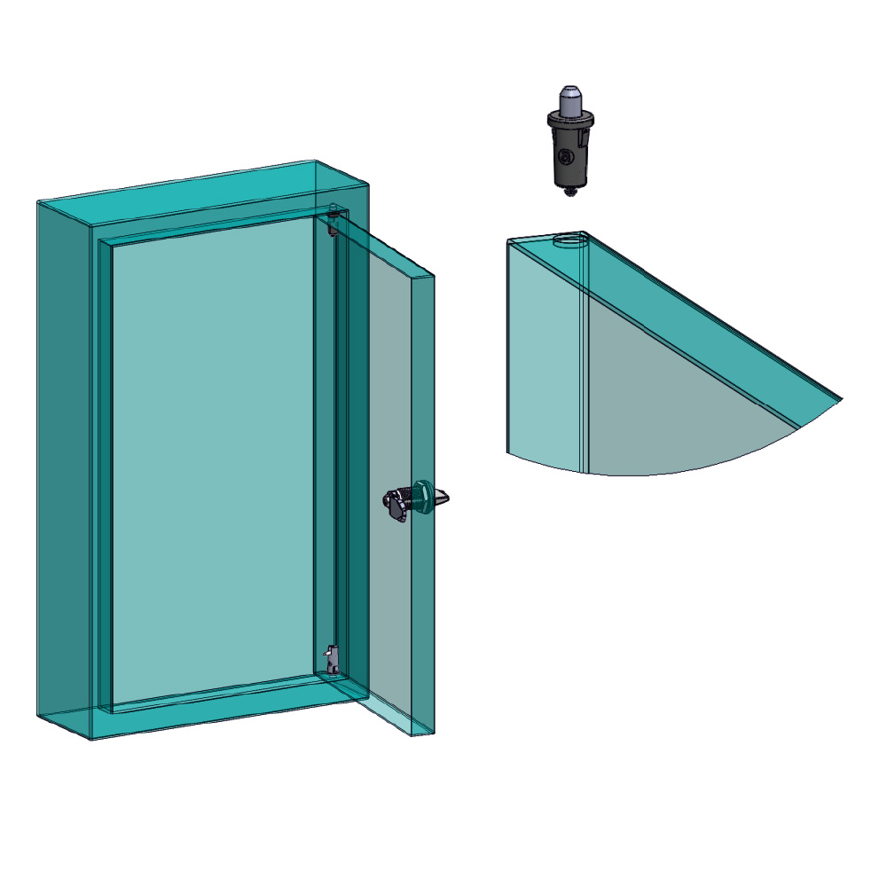 Cerniera a molla nera MM03.35