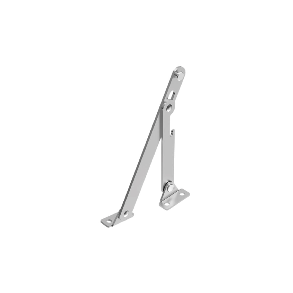 Ferma porta in acciaio 202 mm