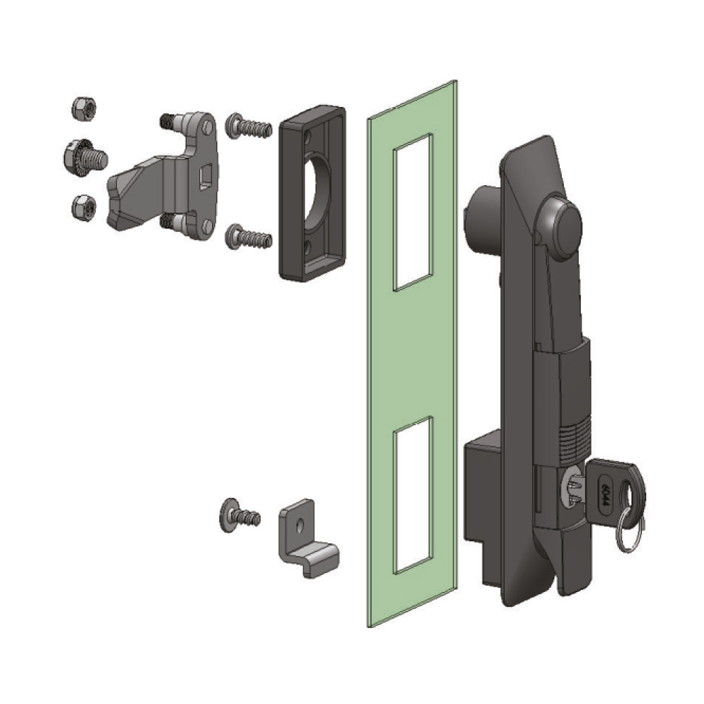 Maniglia girevole KI01