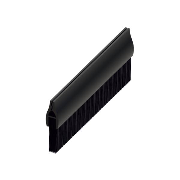 Spazzola paraspifferi per porta in plastica