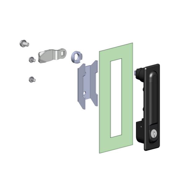 Maniglia girevole KI09