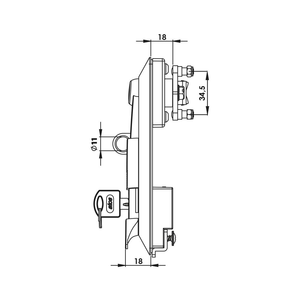 maniglia-girevole-KI11-misure3