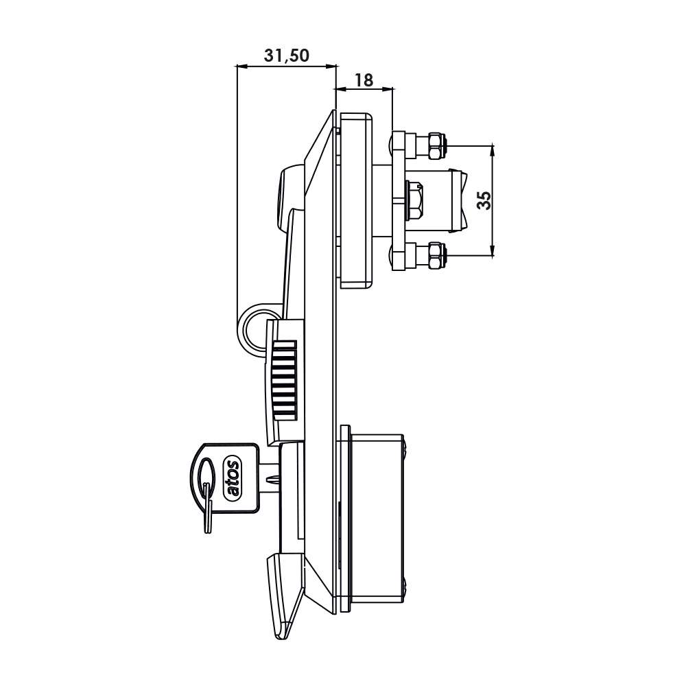 maniglia-girevole-KI73-misure