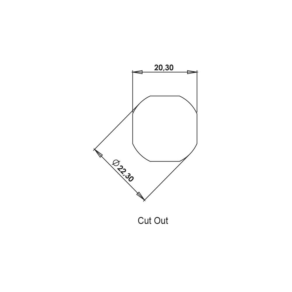 Serratura a cilindro KM05