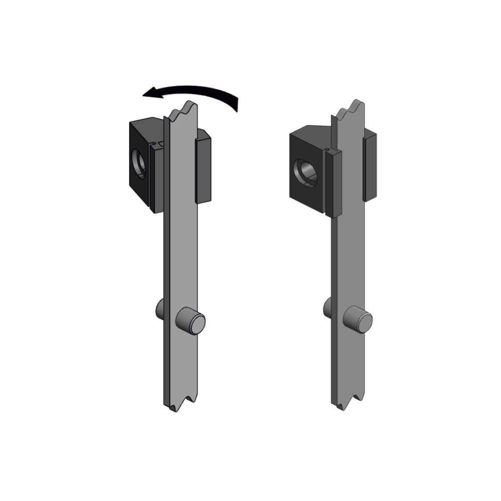 Guida per asta piatta - ILY02.35