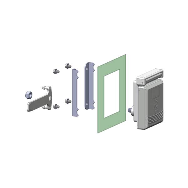 Serratura in alluminio per armadio elettrico - KT02